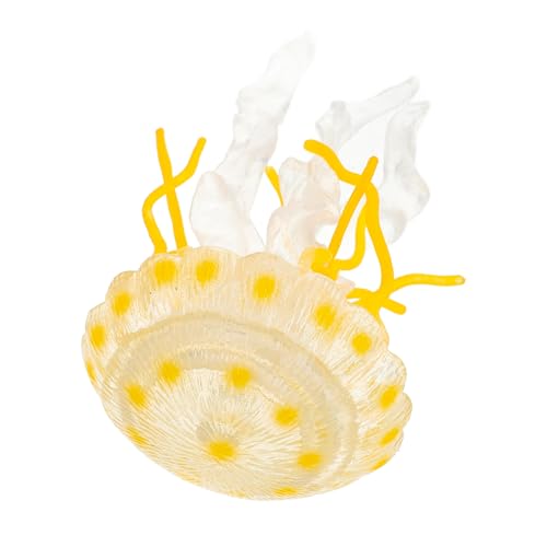 BESPORTBLE Künstliche Quallen Dekoration für Aquarien Gelbe Jellyfish Figur für Fischbecken Realistische Meereslebewesen Dekoratives für Erwachsene BESPORTBLE Künstliche Quallen Dekoration für Aquarien Gelbe Jellyfish Figur für Fischbecken Realistische Meereslebewesen Dekoratives für Erwachsene von BESPORTBLE