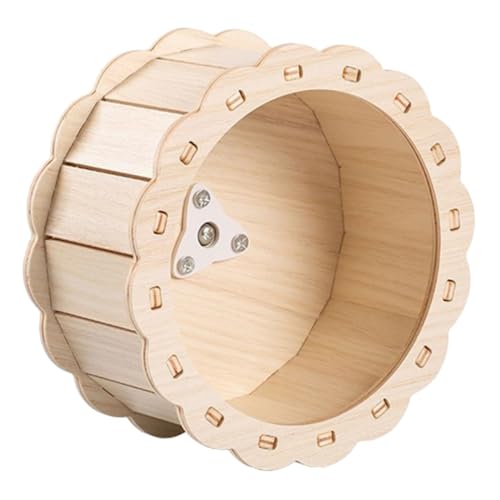 BESPORTBLE Laufband Für Haustiere Hamsterspielzeug Aus Holz Eichhörnchen Spielrad Hamsterlaufrad Spielzeug Eichhörnchenlaufrad Spielzeug Hamsterübung Rollenrad Interessantes von BESPORTBLE