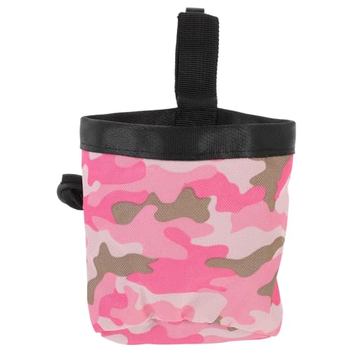 BESPORTBLE Leckerli-Tasche für Haustiere Klarer Schuhbeutel Parfümflasche mit ätherischen Ölen Dog Treat Bag Hundetrainingstasche Trainingstasche für Hunde Taschen behandeln Oxford-Stoff Rosa von BESPORTBLE