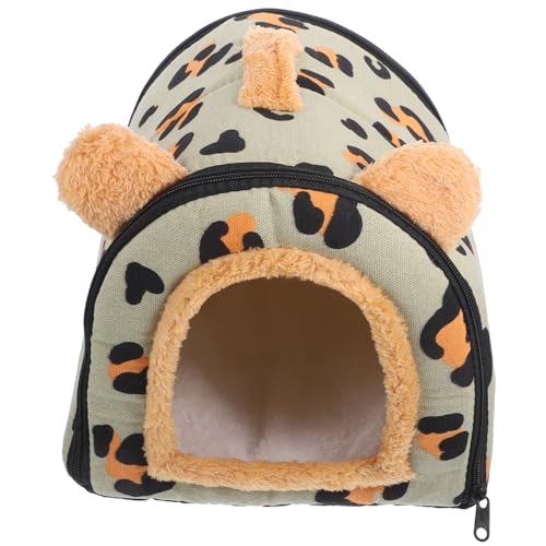 BESPORTBLE Meerschweinchen-Nest hamsterhaus hamsterbett Kaninchenbett petbett Meerschweinchenbett pet Bed Hamsterkäfig Hamster verstecken Frettchen Bett Hamsterversteck Hamsternest Stoff von BESPORTBLE