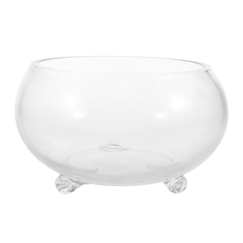 BESPORTBLE Mikro-landschaftsglas-Aquarium Terrarium Sukkulenten Pflanzgefäß Luft Lotus-schüssel-pflanzgefäß Aquarienschale Kleine Fischschüsseln Seerose Schale Bubble Bowl-vase Transparent von BESPORTBLE