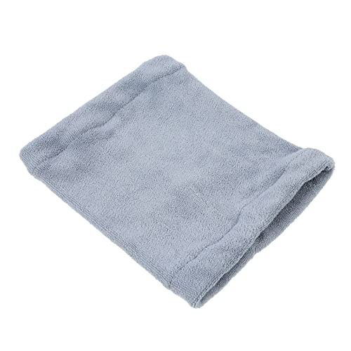 BESPORTBLE Ohrenschützer für Katzen- und Hundepflege Pfoten Snoods Transportbox für Haustiere Auto hundeohren schützer bequemer Hundeschal Ohrenschützer für Haustiere Flanell Grey von BESPORTBLE