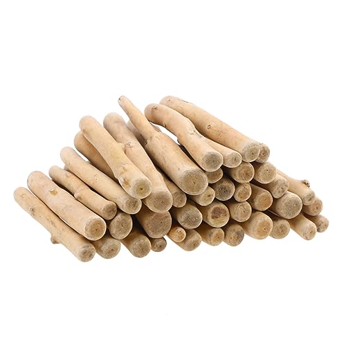 BESPORTBLE 250g Packung 10cm Natürliche Treibholz Makramee Sticks Unfinished Holz Handwerk für Decor Aquarium von BESPORTBLE