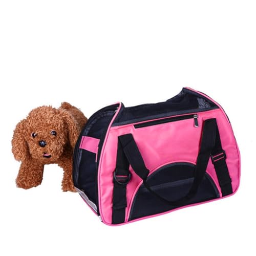 BESPORTBLE Rucksack Für Haustiere Hund Tragetasche Reisetasche Tragetasche Für Haustiere Katzentransporter Pudel Tasche Reisehandtasche Für Haustiere Rosy von BESPORTBLE