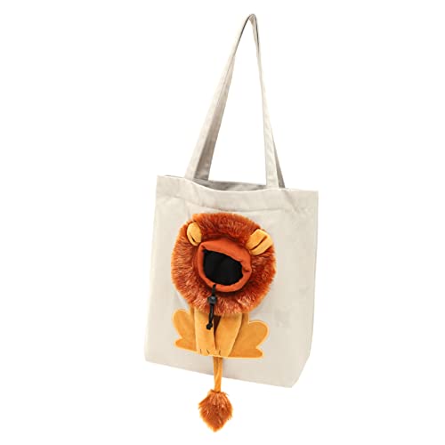 BESPORTBLE Schultertasche Katzentragetasche Haustiertragetasche Satchel Tragetasche Heimtierbedarf Schlinge Katzentasche Haustier Leinentasche Katzentragetasche Katzentragetasche von BESPORTBLE