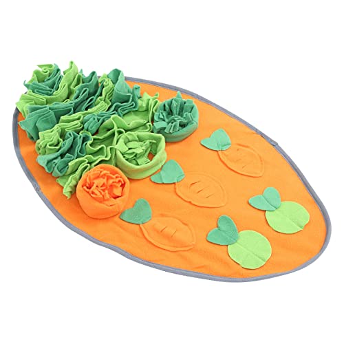BESPORTBLE Pet Foraging Mat Für Kaninchen Hamster Und Vögel Interaktive Karotten-schnüffelmatte Zum Verstecken Von Snacks Und Langsamen Füttern Sicher Und Langlebig BESPORTBLE Pet Foraging Mat Für Kaninchen Hamster Und Vögel Interaktive Karotten-schnüffelmatte Zum Verstecken Von Snacks Und Langsamen Füttern Sicher Und Langlebig von BESPORTBLE