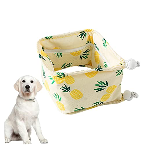 BESPORTBLE Sommer Hundehalstuch Kühlweste Für Hunde Welpen-Outfits Kleines Welpenhalsband Kleine Hundeweste Strandzubehör Für Hunde Massageroller Für Hunde Kleines Hundehalsband Yellow von BESPORTBLE