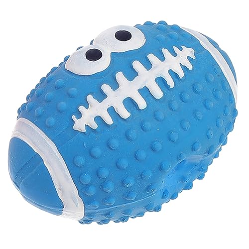 BESPORTBLE Spielzeugball Für Haustiere Puzzlespielzeug Für Hunde Hundefutter-puzzlespielzeug Hunde Quietschender Ball Hündchen Hund Spielzeughund Quietschender Hund Emulsion Blue von BESPORTBLE