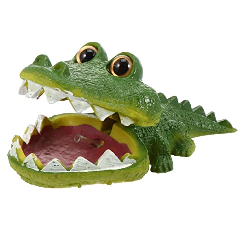 BESPORTBLE Resin Luftsprudler Krokodil Aquarium Ornament Dekoration Für Aquarien Künstlicher Alligator Bubbler Für Fischbehälter Vielseitiges Aquarium Zubehör Zur Verbesserung Der von BESPORTBLE