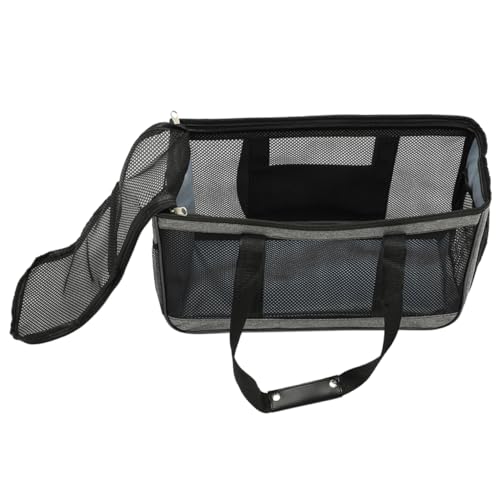 BESPORTBLE Tasche Für Haustiere Atmungsaktive Katzentasche Atmungsaktive Katzentrage Katzenbehälter Welpentragetasche Für Kleine Hunde Hasenträger Reisezubehör Für Haustiere Grey Oxford-Stoff von BESPORTBLE