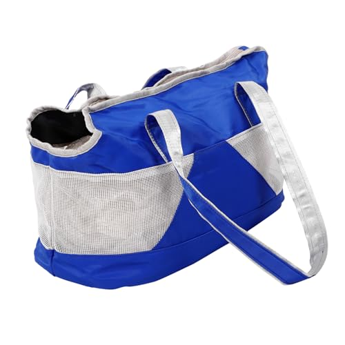 BESPORTBLE Tasche Für Haustiere Hundetaschen Automatischer Katzenfutterautomat Katzentransporter Haustierkiste Katzen Rucksack Kätzchen Transportbox Für Haustiere Träger Blue Oxford-Stoff von BESPORTBLE