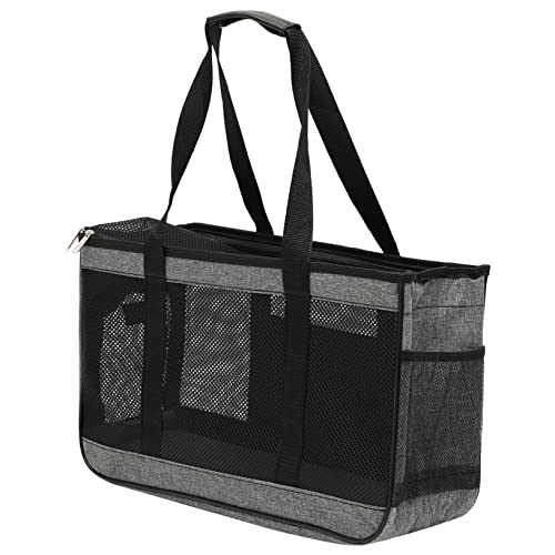 BESPORTBLE Tasche Für Haustiere Outdoor-haustiertasche Reisetasche Für Hunde Flugzeug Handgepäck Tragbare Hundehandtasche Katzenbehälter Tragetasche Für Kätzchen Träger Grey Oxford-Stoff von BESPORTBLE