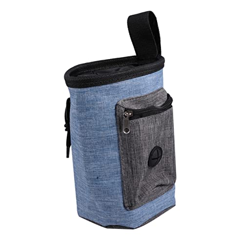 BESPORTBLE Tasche Für Tiernahrung Beutel Behandeln Snack-Tasche Reise-kulturbeutel Bausatz Leckerbissen Für Kleine Hunde Haustier Welpenleckerlis Für Kleine Welpen Kotbeutel Träger Blue von BESPORTBLE