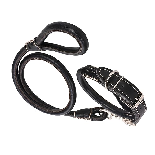 BESPORTBLE Traktionsgurt Für Haustiere Welpenleine Hundegeschirr Mit Griff Für Hunde Hund Traktion Welpengeschirr Hund Kette Halsband Für Hunde Hundeleine Dackel Welpe Black von BESPORTBLE