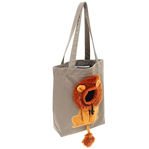 BESPORTBLE Umhängetasche Katzentragetasche Leckerlibeutel für Hunde beim Spaziergang Canvas-Tragetaschen Reisebrieftaschen Reisehandtasche Reisetaschen Katzentransporter Reiseträger Segeltuch von BESPORTBLE