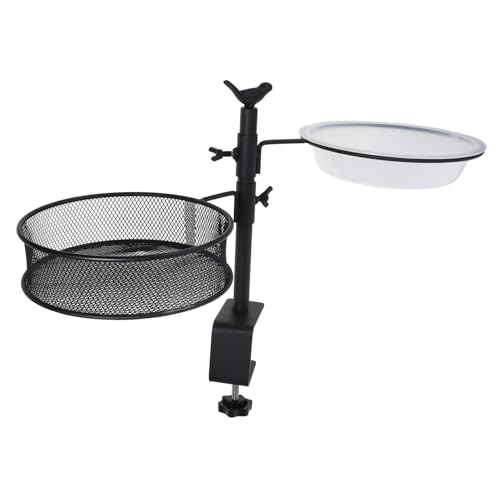 BESPORTBLE Outdoor Vogel Feeder Bad Schüssel Einstellung Rost Metall Feeder Aufhänger für Balkon von BESPORTBLE