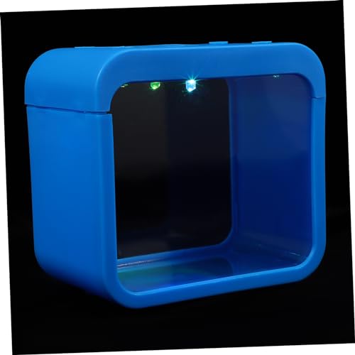 BESPORTBLE kreatives Aquarium Dekorationen für Aquarien Tiere leichtes Fischbecken Mikro Aquarium Mini Mini-Aquarium klare Ornamente transparentes Aquarium Mini-Inkubationsfischbecken Plastik von BESPORTBLE