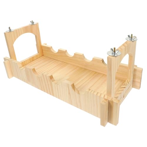 BESTonZON 1 Satz Kleintier Holzbrücke für Hamster und Meerschweinchen Langlebige Spielbrücke aus Holz für Käfige Klettern und Fördert die Aktivität Kleiner Haustiere BESTonZON 1 Satz Kleintier Holzbrücke für Hamster und Meerschweinchen Langlebige Spielbrücke aus Holz für Käfige Klettern und Fördert die Aktivität Kleiner Haustiere von BESTonZON