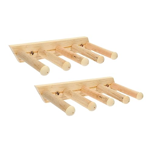 BESTonZON 2 Stück Teiliges Katzenwandregal aus Naturholz mit Rutschfestes Kletterbrett für Katzen Wandmontierte Katzentreppe Robustes Katzenmöbel für Indoor Kletterspaß BESTonZON 2 Stück Teiliges Katzenwandregal aus Naturholz mit Rutschfestes Kletterbrett für Katzen Wandmontierte Katzentreppe Robustes Katzenmöbel für Indoor Kletterspaß von BESTonZON