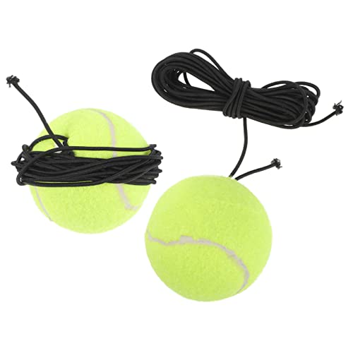BESTonZON 2 Stücke Hund Tennisbälle Interaktive Hundespielzeuge Trainingsbälle mit Seil für Hunde und Welpen Tennis Übungsbälle Langlebig und Leicht für Agility Training BESTonZON 2 Stücke Hund Tennisbälle Interaktive Hundespielzeuge Trainingsbälle mit Seil für Hunde und Welpen Tennis Übungsbälle Langlebig und Leicht für Agility Training von BESTonZON