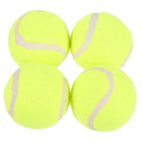 BESTonZON 4 Stück Mittelgroße Interaktive Hundespielzeug Bälle aus Robustem Gummi Bunte Trainings und Apportierbälle für Aktive Hunde Leicht Tragbar für Spielspaß im Freien Zufällige Farbe BESTonZON 4 Stück Mittelgroße Interaktive Hundespielzeug Bälle aus Robustem Gummi Bunte Trainings und Apportierbälle für Aktive Hunde Leicht Tragbar für Spielspaß im Freien Zufällige Farbe von BESTonZON