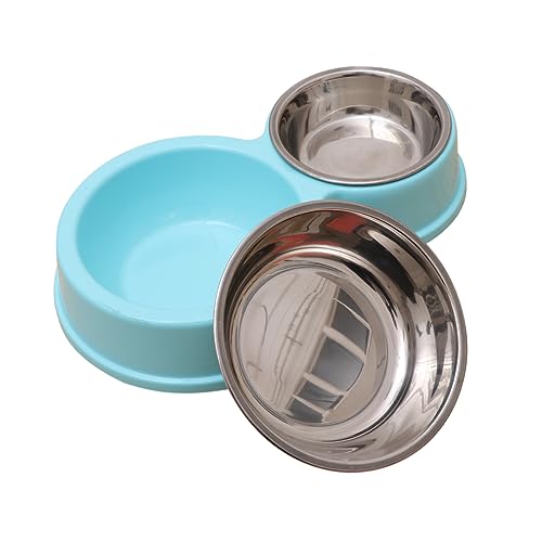 BESTonZON Dual Hundenapf Futter und Wassernapf für Katzen rutschfest Hochwertigem Rostfreiem Material für Unterwegs BESTonZON Dual Hundenapf Futter und Wassernapf für Katzen rutschfest Hochwertigem Rostfreiem Material für Unterwegs von BESTonZON