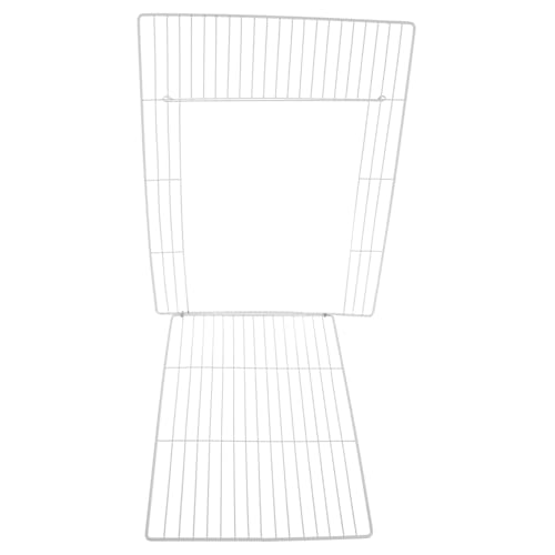 BESTonZON Eisen Dichtgitter mit Tür Flexibles Türrahmen Design für Katzeneinrichtungen Haustierspielplätze BESTonZON Eisen Dichtgitter mit Tür Flexibles Türrahmen Design für Katzeneinrichtungen Haustierspielplätze von BESTonZON