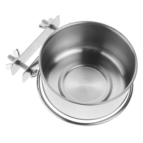 BESTonZON Hängende Futter Und Wasserschalen Für Haustiere Erhöhte Futterstation Mit Stabiler Doppel-schraubmontage Für Hunde Katzen Vögel Und Kleine Tiere Spülmaschinenfest Und BESTonZON Hängende Futter Und Wasserschalen Für Haustiere Erhöhte Futterstation Mit Stabiler Doppel-schraubmontage Für Hunde Katzen Vögel Und Kleine Tiere Spülmaschinenfest Und von BESTonZON