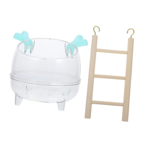 BESTonZON Hamster Badezimmer Toilettenhalter Hamster Pflegewanne Schüssel Rennmaus Badewanne Hamster Badewanne Hamster Badewanne Hamster Badewanne Sandbadewanne Hamster Zeug von BESTonZON