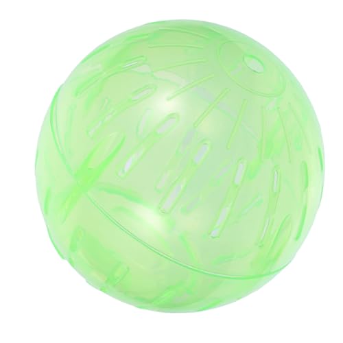 BESTonZON Hamster Laufball Hamster hamsterspielzeug Hamster zubehör Spielzeugratte Rennmaus-Ball Hund Übungsbälle für Käfigratten Gymnastikbälle für Meerschweinchen Plastik Green von BESTonZON