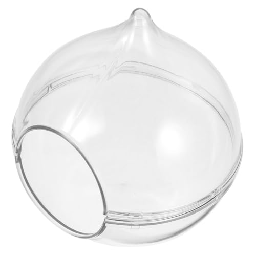 BESTonZON Hamster Sandbadewanne für Kleine Haustiere Transparente Badewanne für Hamster Chinchillas und Meerschweinchen Multifunktionale Toilette und Sandbad Leicht zu Reinigen für Käfige BESTonZON Hamster Sandbadewanne für Kleine Haustiere Transparente Badewanne für Hamster Chinchillas und Meerschweinchen Multifunktionale Toilette und Sandbad Leicht zu Reinigen für Käfige von BESTonZON