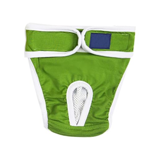 BESTonZON Cotton Pet Safety Pants Für Hunde Hygienische Menstruationshosen Wiederverwendbar Bequem Und Verstellbar Grün Schützt Vor Flecken Und Schäden An Böden Und Möbeln BESTonZON Cotton Pet Safety Pants Für Hunde Hygienische Menstruationshosen Wiederverwendbar Bequem Und Verstellbar Grün Schützt Vor Flecken Und Schäden An Böden Und Möbeln von BESTonZON