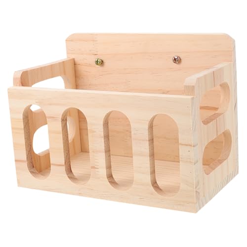 BESTonZON Kaninchen Heu Feeder aus Holz Multifunktionales Fütterungs Rack für Kleine Haustiere Sicher und Langlebig Einfache Installation im Käfig Heuhaltung für Kaninchen BESTonZON Kaninchen Heu Feeder aus Holz Multifunktionales Fütterungs Rack für Kleine Haustiere Sicher und Langlebig Einfache Installation im Käfig Heuhaltung für Kaninchen von BESTonZON