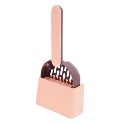 BESTonZON Katzenstreu Schaufel mit Halter Großer Scooper Kopf für Effiziente Ergonomischer Griff für Komfortables Handling Robustes Kunststoff Material Geeignet für Katzenklos Praktische BESTonZON Katzenstreu Schaufel mit Halter Großer Scooper Kopf für Effiziente Ergonomischer Griff für Komfortables Handling Robustes Kunststoff Material Geeignet für Katzenklos Praktische von BESTonZON