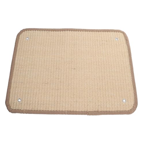BESTonZON Kratzmatte aus Robustem Sisal mit Selbstklebender Rückseite Wandbefestigtes Katzenkratzbrett Schützend für Sofa und Möbel Langlebiges Katzenzubehör für Indoor Katzen BESTonZON Kratzmatte aus Robustem Sisal mit Selbstklebender Rückseite Wandbefestigtes Katzenkratzbrett Schützend für Sofa und Möbel Langlebiges Katzenzubehör für Indoor Katzen von BESTonZON