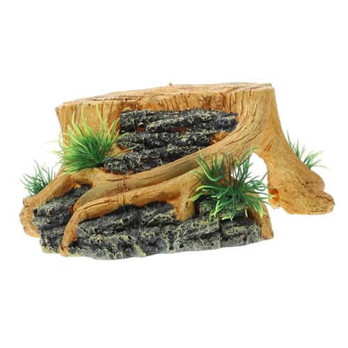 BESTonZON Schildkrötenrampe aus Strapazierfähigem Harz Sonnenbaden für Reptilien Dekorative Landschaft für Aquarien und Terrarien Langlebig und Pflegeleicht BESTonZON Schildkrötenrampe aus Strapazierfähigem Harz Sonnenbaden für Reptilien Dekorative Landschaft für Aquarien und Terrarien Langlebig und Pflegeleicht von BESTonZON