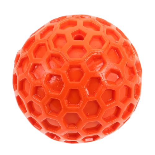 BESTonZON Squeaky Hundespielzeug Ball aus Weichem Gummi mit Innovativem Wabendesign für Kleine und Mittelgroße Hunde Langlebig Leicht zu Reinigen Interaktives Kauspielzeug für Welpen und BESTonZON Squeaky Hundespielzeug Ball aus Weichem Gummi mit Innovativem Wabendesign für Kleine und Mittelgroße Hunde Langlebig Leicht zu Reinigen Interaktives Kauspielzeug für Welpen und von BESTonZON