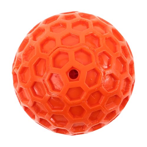 BESTonZON Squeaky Hundespielzeug Ball aus Weichem Robustem Gummi mit Bienenwabenförmigem Design für Kleine Hunde und Welpen Interaktiver Kauspielzeugball zur Mentalen Anregung und Gesunden BESTonZON Squeaky Hundespielzeug Ball aus Weichem Robustem Gummi mit Bienenwabenförmigem Design für Kleine Hunde und Welpen Interaktiver Kauspielzeugball zur Mentalen Anregung und Gesunden von BESTonZON