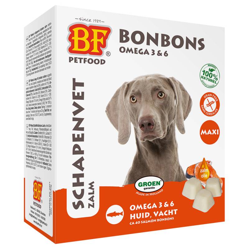 BF Petfood Schaffett-Bonbons mit Lachs Medium/Large - 40 Stück von BF Petfood