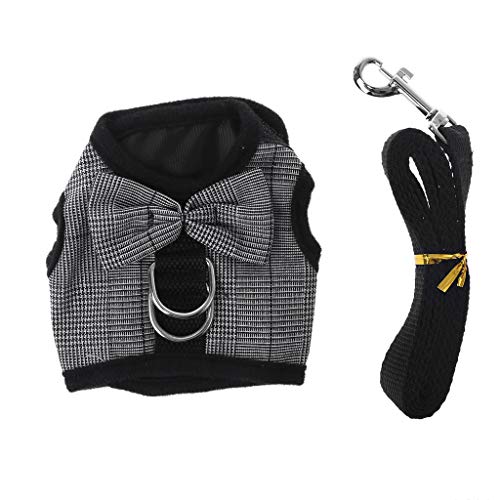 BFLKY Für Schmetterling Schleife Weste Harness Flexible Blei Seil Outdoor Für Hamster Rennmäuse Eichhörnchen Chinchilla Ferr von BFLKY