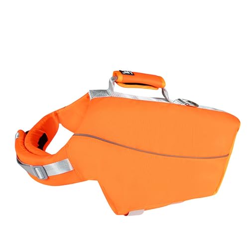 BFLKY Hundeschwimmweste Mit Hebegriff Toller Auftrieb Hundebadebekleidung Schwimmweste Outdoor Aktivitäten Sichere Jacken Hundebadeanzug von BFLKY