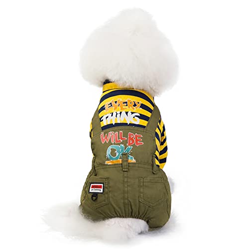 Klassische Hunde-Winterpullover Hundekleidung Winter Dicke Vierbeiner Kleidung Bichon Pomeranian Kleiner Hund Haustier niedliche Winterkleidung Plus Samtmantel, Pepsi Baumwollmantel [Plus Kasc von BGFA