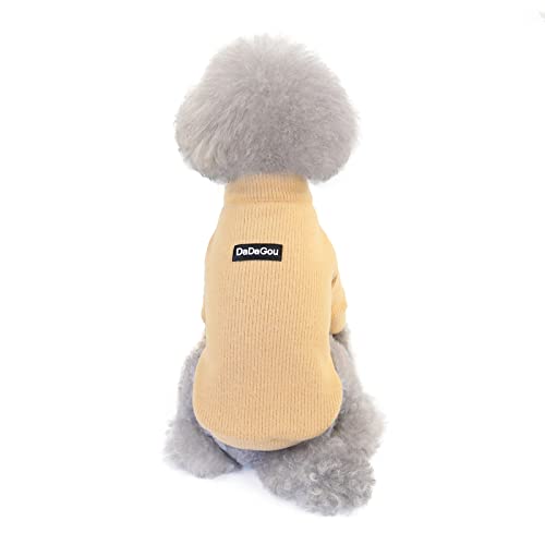 Weihnachten Hundepullover Mantel Hundebekleidung für Herbst und Winter, Neuer Reißverschluss Slim-Fit Pullover, kleines Hundehaustier, hält warm im Herbst und Winter, A20 Reißverschluss Slim-Fit-Hel von BGFA