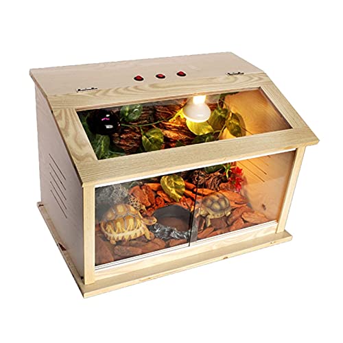 Reptilien-Terrarium-Inkubator, Zuchttransport-Futterbox – Spinne, Eidechse, Schlange, Schildkröte, Tank, atmungsaktive Box, Haustierhaus von BGFYUSF