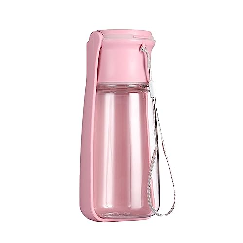 BHFYOB Faltbare Wasserflasche für Hunde, 550 ml, für Reisen, Welpen, Essen, Trinknapf, Outdoor, Haustier-Wasserspender, Futterbecher von BHFYOB