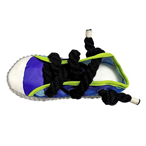 BHFYOB Hunde Kauspielzeug Schuh für aggressive Kauer Haustier Plüsch Schuh Spielzeug Welpe Weiches Zahnen Seil Spielzeug Lovely Squeaky Toy Pet von BHFYOB