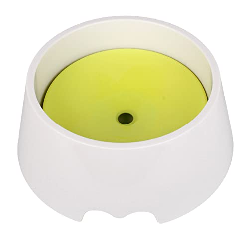 BHFYOB Pet Bowl No-Overflow Hund Wassernapf Anti-Ersticken Wasserspender Schüssel Hunde Wasser Trinknapf Behälter für Kleine Hunde von BHFYOB