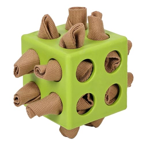 BHFYOB Pet Sniff Cube Toy Futtersuche Instinktive Tragbare Interaktive Hund Schnüffelwürfel Anreicherung Fördert Natürliche Futtersuche von BHFYOB