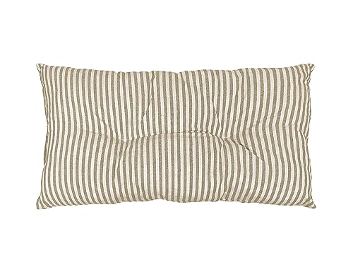 BIANCHERIAWEB Hundebett für Hunde und Katzen, gepolstert, weich, warm, Größe 45 x 75 cm, Maße: 45 x 75 cm, Beige von BIANCHERIAWEB