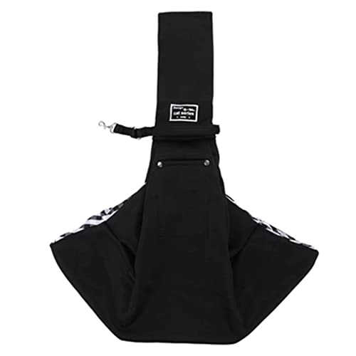 BICHONG Haustier-Rucksack für Welpen, Kätzchen, Tragetasche, bequeme Schultertasche, für den Außenbereich, verstellbare Schultertasche von BICHONG